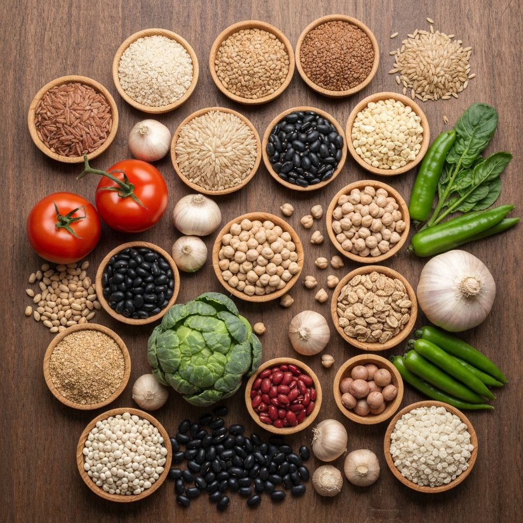 Dietary fiber-rich foods